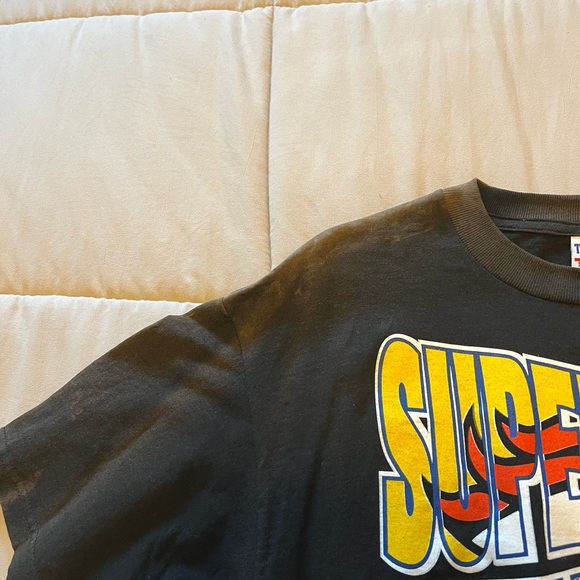 Vintage 1999 True Fan Denver Broncos “Back 2 Back” Super Bowl Champions T-Shirt - Picture 4 of 5